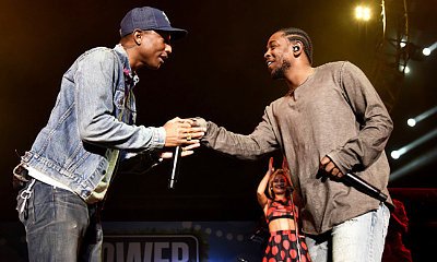 Pharrell Reunites With Kendrick Lamar to Perform 'Alright' at 'Cali Christmas'