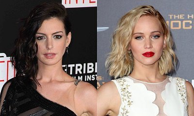 Anne Hathaway Defends Jennifer Lawrence, Says Her Golden Globes 'Scolding' Was Taken Out of Context
