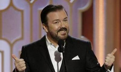 Ricky Gervais Unapologetic About Caitlyn Jenner Jokes at Golden Globes 2016