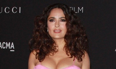 Salma Hayek's Dog Was Shot by Neighbor When Trespassing on His Property