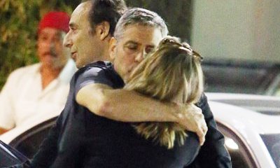 George Clooney Caught Kissing and Hugging Blonde Woman. Should Amal Be Jealous?