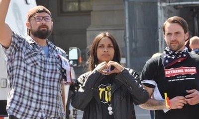 Rosario Dawson Arrested During Protest in Capitol Hill