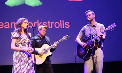 Justin Timberlake and Anna Kendrick Cover 'True Colors' at 'Trolls' Cannes Premiere