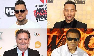 Chris Brown, John Legend Crush Piers Morgan on Twitter for Comments About Muhammad Ali