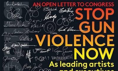 Lady GaGa, Katy Perry, Britney Spears and More Sign Gun Control Petition for Congress