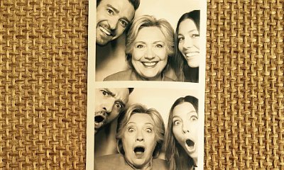 See Justin Timberlake and Jessica Biel Goof Around With Hillary Clinton at L.A. Fundraiser