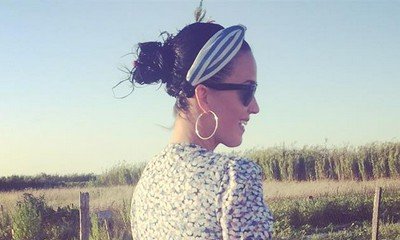 Katy Perry Flashes Her Butt in 'Cheeky' Cycling Photo