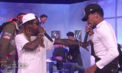 Watch: Lil Wayne Disses Ryan Lochte and Cash Money During Performance on 'Ellen'