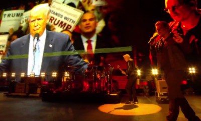 Bono Rips Donald Trump at U2 Concert: 'You're Fired!'
