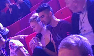 New Couple Alert? Joe Jonas Caught Cozying Up to Sophie Turner at MTV EMAs 2016