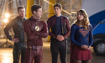 The CW Superhero Crossover Photos: Laurel Lance Returns and Is Getting Married in 'Invasion!'