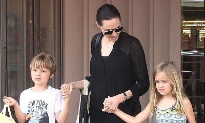 Angelina Jolie Steps Out With Twins Vivienne and Knox Amid Custody Battle With Brad Pitt