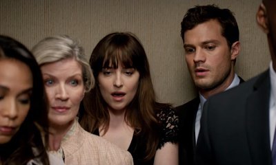 Dakota Johnson and Jamie Dornan Get Steamy in Elevator in 'Fifty Shades Darker' First Clip