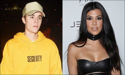 Justin Bieber Parties With Nipple-Baring Kourtney Kardashian, Refuses to  Comment on Selena Gomez