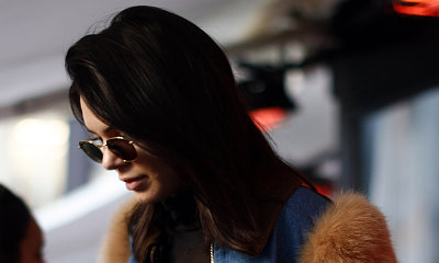 Kendall Jenner Flashes Her Breasts in Sheer Top While Strolling Around Paris