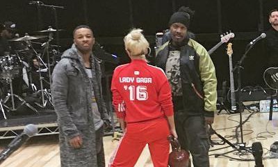 Lady GaGa Teases Super Bowl Gig With Rehearsal Photo