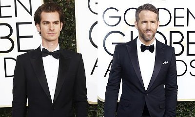 Andrew Garfield Reveals How He Got Ryan Reynolds to Kiss Him at the Golden Globes