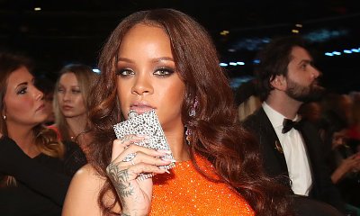 Rihanna Drinking From Diamond Flask at Grammys Creates Twitter Buzz