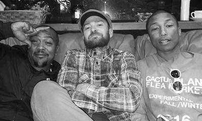 Justin Timberlake Teases His Upcoming Collab With Timbaland and Pharrell