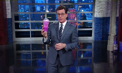 'Late Show': Stephen Colbert 'Hate-Tastes' Starbucks' 'Tumor'-Colored Unicorn Frappuccino