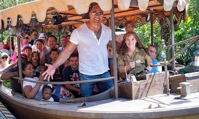 Surprise! The Rock Commandeers Jungle Cruise Boat Full of Tourists at Disney World