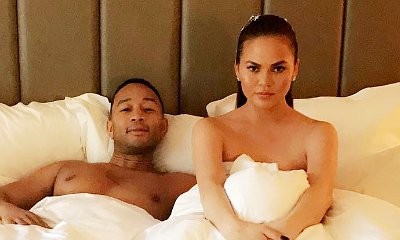 Chrissy Teigen and John Legend Pose Topless for Instagram Photo Prior to the 2017 Met Gala