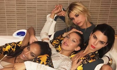 Kendall Jenner, Bella Hadid and More Recreate Iconic Supermodels Bathtub Photo