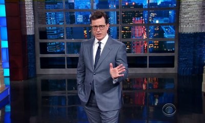 Stephen Colbert on Anti-Trump Joke That Sparks #FireColbert Backlash: 'I Don't Regret That'