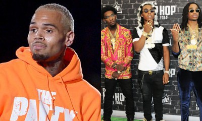Fighting Over Karrueche? Chris Brown's Crew Allegedly Confronts Migos at BET Awards After-Party