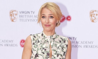 Gillian Anderson Goes Makeup-Free and Ditches Bra During Her Stay in Italy