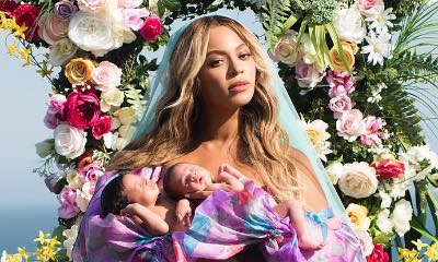 Meet Sir Carter and Rumi! Beyonce Shares First Photo of Newborn Twins