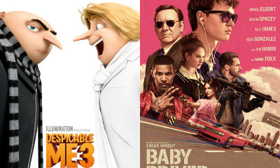 'Despicable Me 3' Tops Box Office, 'Baby Driver' Rides to Strong Debut