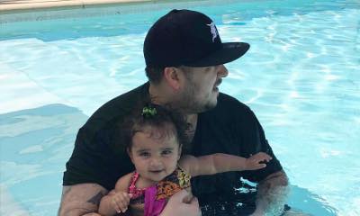 Rob Kardashian Returns to Twitter to Post Photo of Daughter Dream