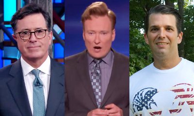 Stephen Colbert and Conan O'Brien Mock Donald Trump Jr. for Releasing Emails