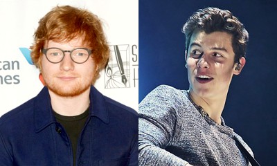 Ed Sheeran Makes Surprise Appearance During Shawn Mendes' Brooklyn Show