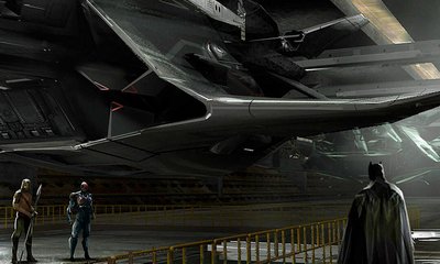'Justice League' Reveals First Look at Batman's Huge Plane