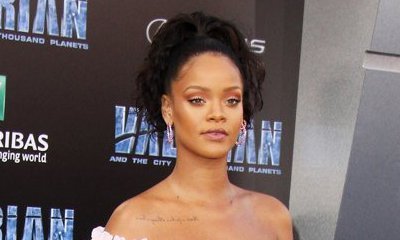 Rihanna Hides Under Umbrella During Date Night With Hassan Jameel in London