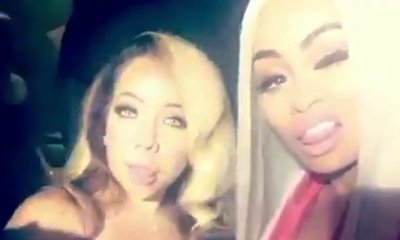 Blac Chyna and Tiny Sport Racy Outfits and Get Flirty When Partying Together