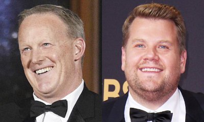 Sean Spicer Regrets Yelling at Reporters, James Corden Is Slammed for Kissing Him at Emmys