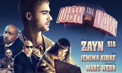 Zayn Malik Announces New Single 'Dusk Till Dawn' Featuring Sia