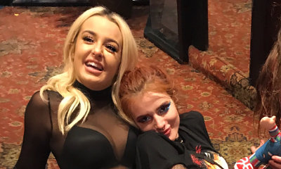 Bella Thorne Celebrates 20th Birthday by Licking YouTuber Tana Mongeau's Tongue