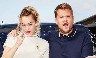 Miley Cyrus Tells James Corden She Was 'High' While Filming MV for 'Wrecking Ball'