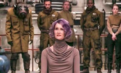 'Star Wars: The Last Jedi': New Photo of  Laura Dern as Vice Admiral Holdo Unveiled