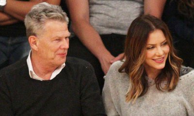 David Foster and Katharine McPhee Give Off Major Couple Vibes at L.A. Lakers Game