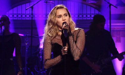 Miley Cyrus Performs on 'SNL', Liam Hemsworth Joins Her in Sketch