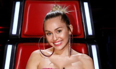 Miley Cyrus Ridiculed on Twitter Over Her Massive Pink Dress on 'The Voice'