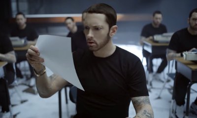 Eminem Goes Old School in Teaser for 'Walk on Water' Music Video