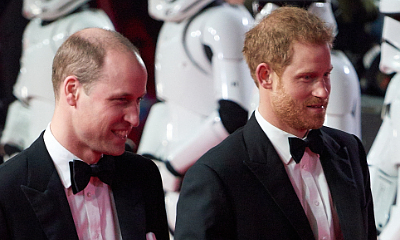 Prince William and Harry Turn 'Star Wars: The Last Jedi' London Premiere Into Royal Affair