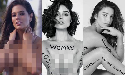 Ashley Graham Dances Topless for SI Swimsuit, Olivia Culpo and Aly Raisman Pose Fully Nude