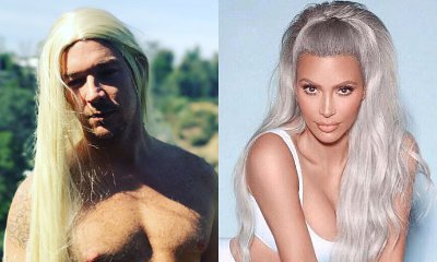 Diplo Transforms Into Kim Kardashian for Yeezy Campaign Spoof